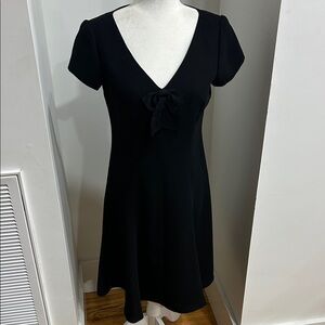 Donna Morgan Elegant Black Mini Dress